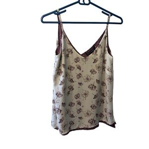 White House Black Market spaghetti strap top. Reversible- size XS